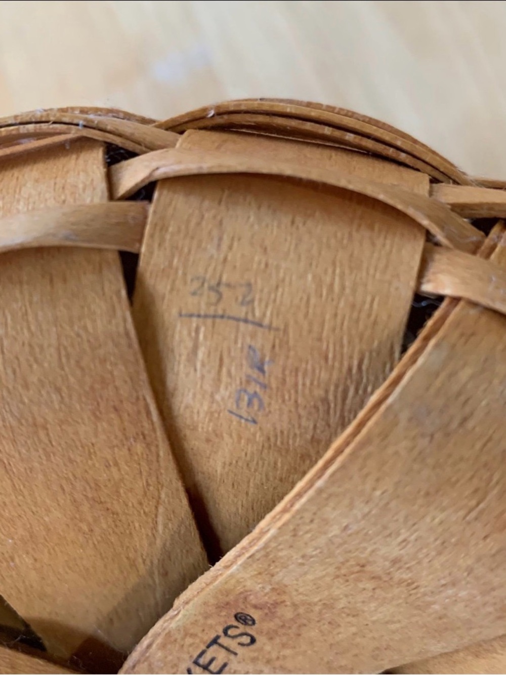 Longberger classic fruit basket - Picture 6 of 10